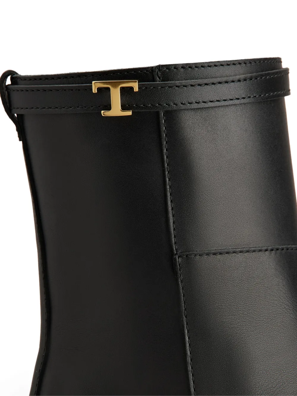 Tod's Leather Ankle Boots In Brown