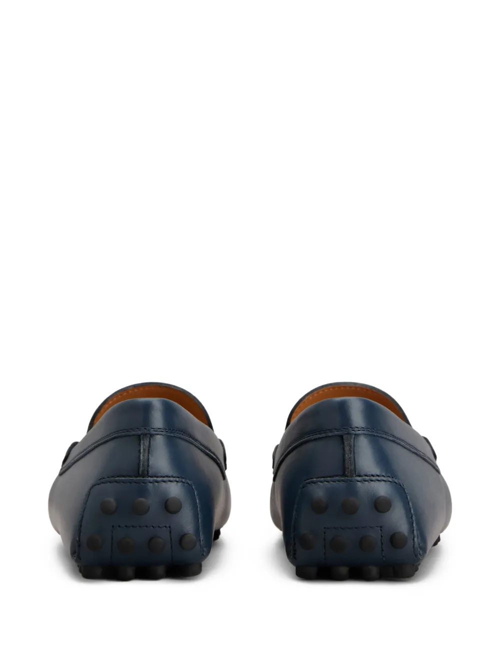 Tod's leather loafers Blue