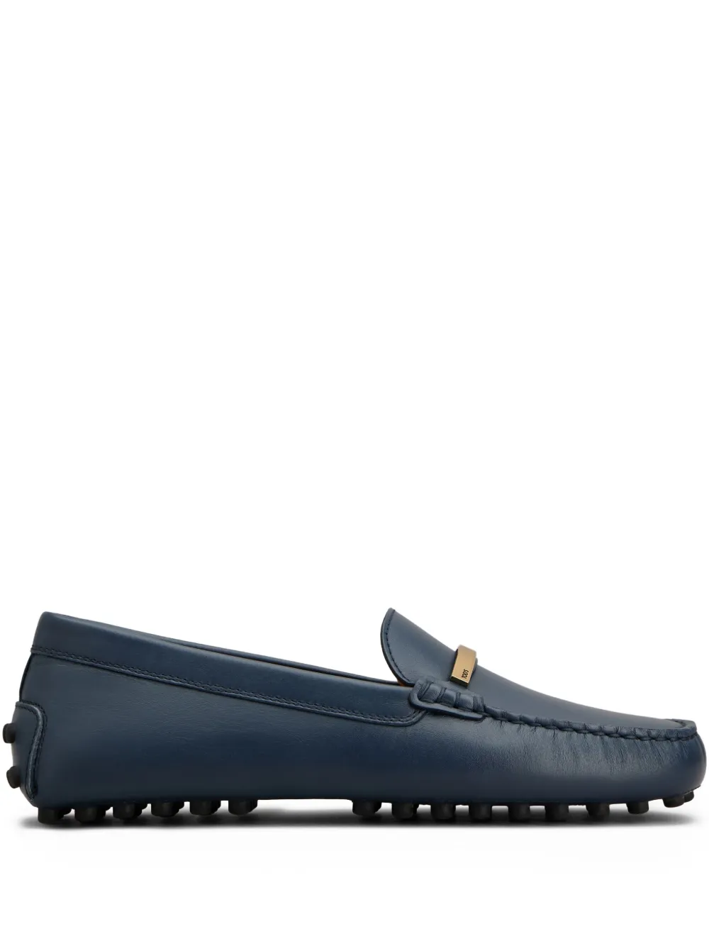 Tod's leather loafers Blue