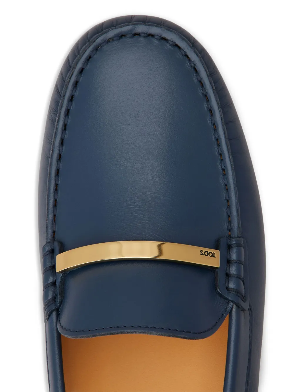 Tod's leather loafers Blue