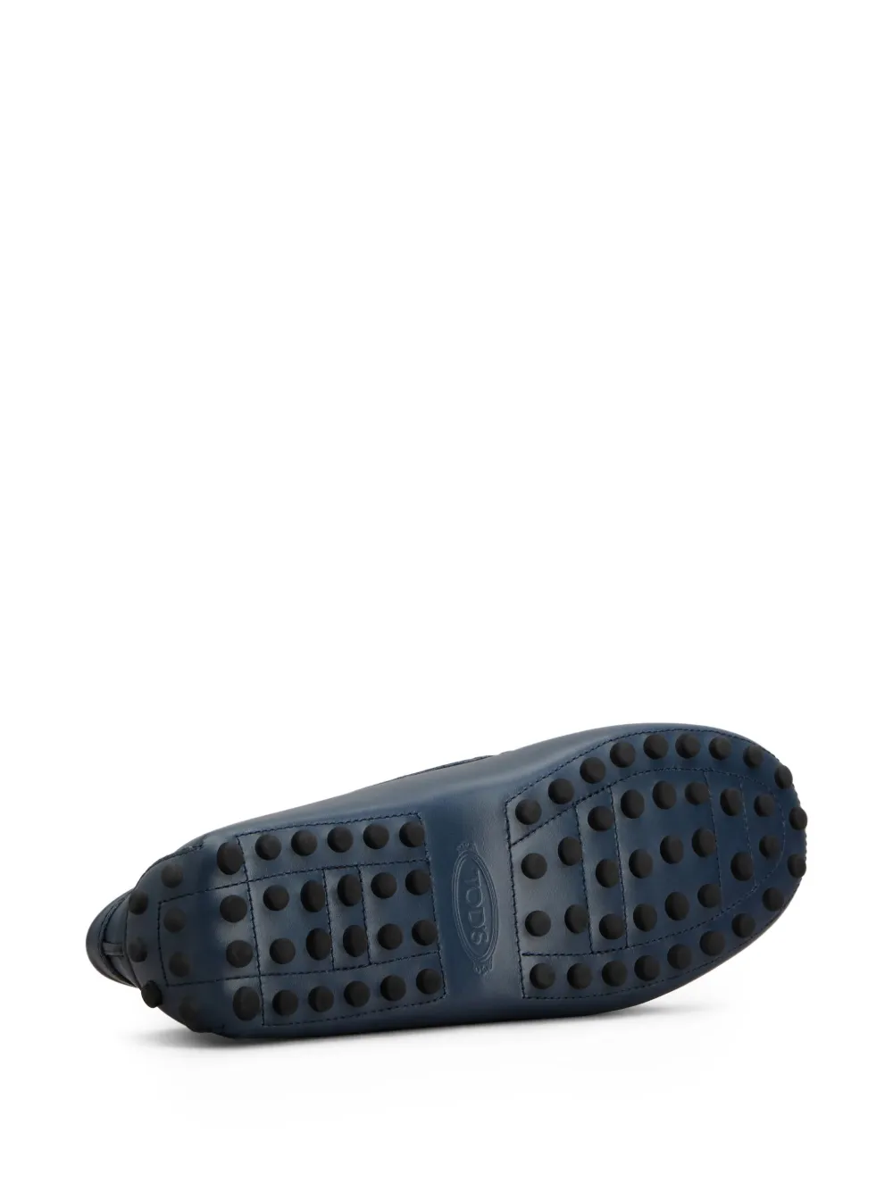 Tod's leather loafers Blue