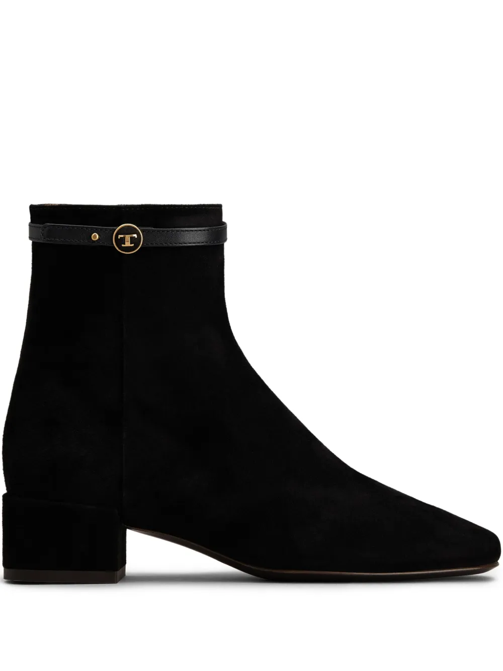 Tod's suede boots Black