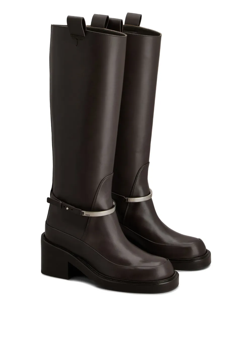 Tod's Leren laarzen Bruin