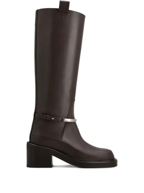 Tod's leather knee-high boots