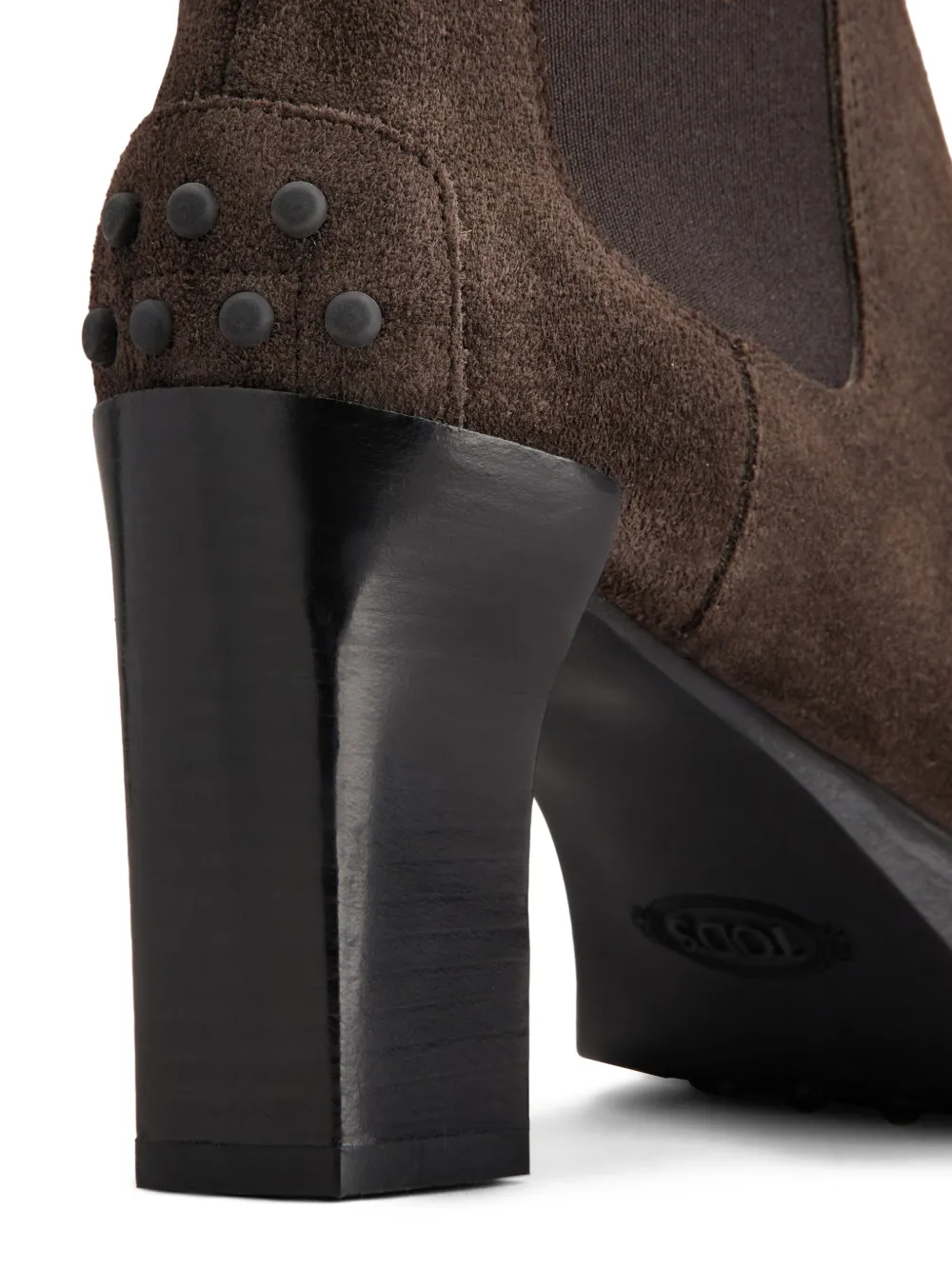 Tod's 80 mm suède Chelsea laarzen Bruin