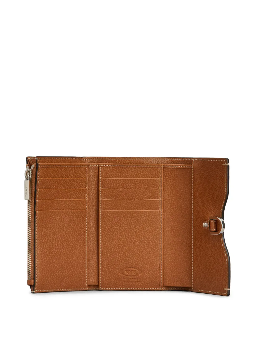 Tod's Leren portemonnee Bruin