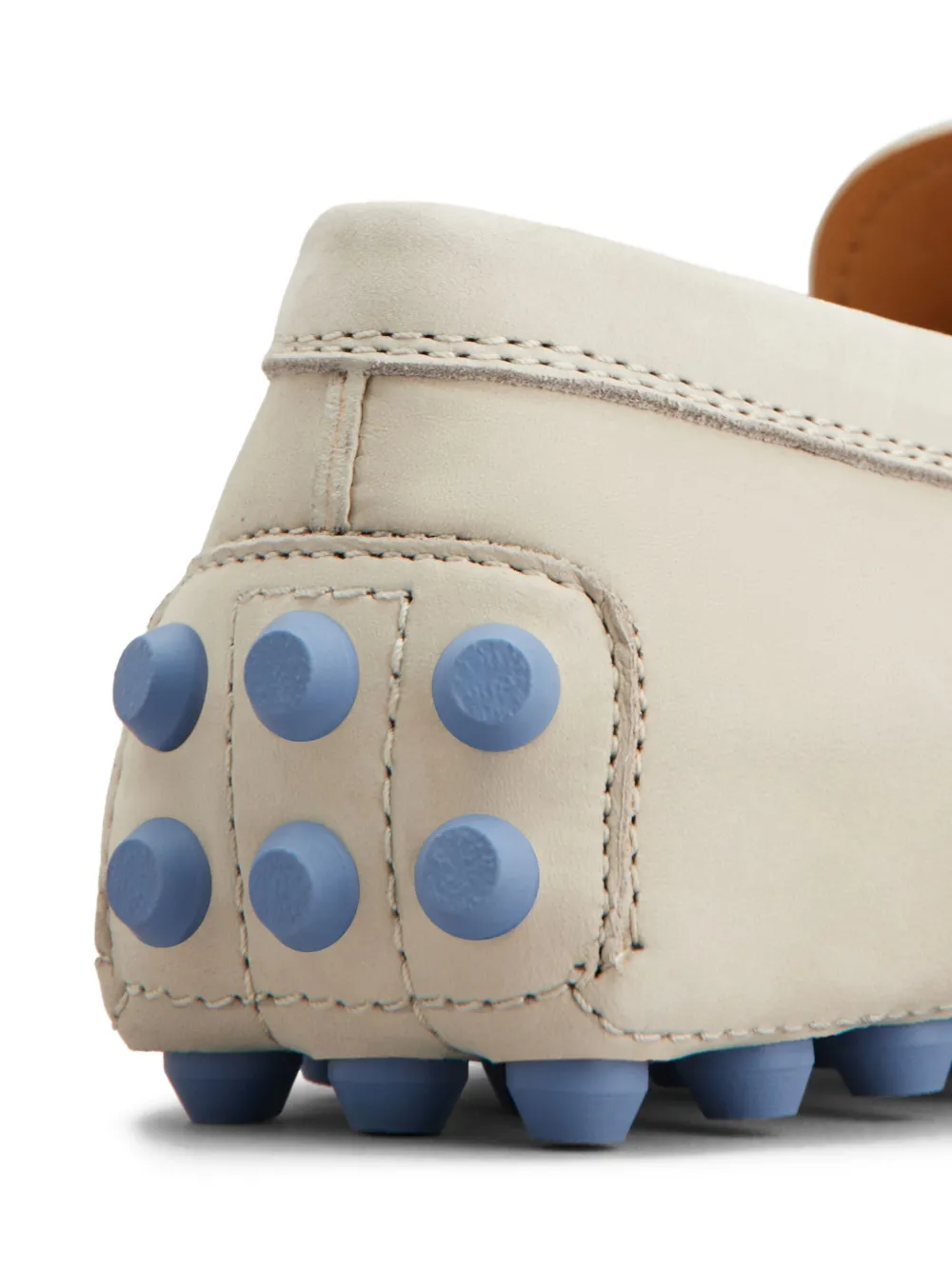 Tod's leather loafers White