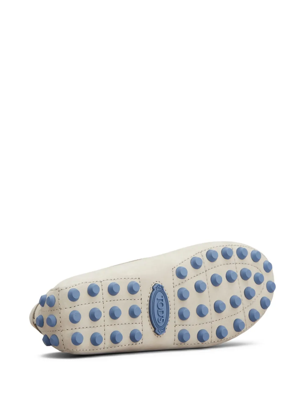 Tod's leather loafers White