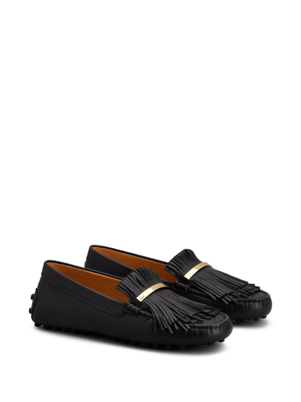 Tod's Leren loafers Zwart