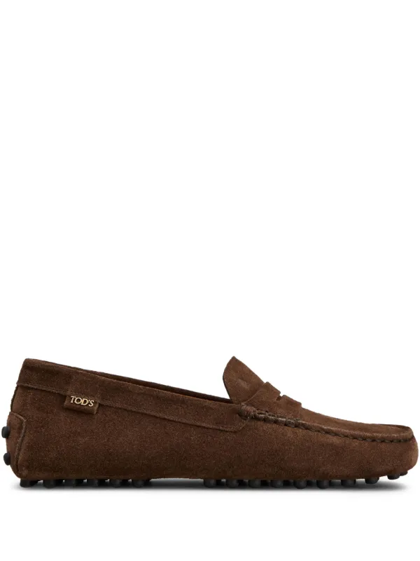 TOD'S ブラウン スエード ローファー Tod's スエード ローファー | ブラウン | FARFETCH JP