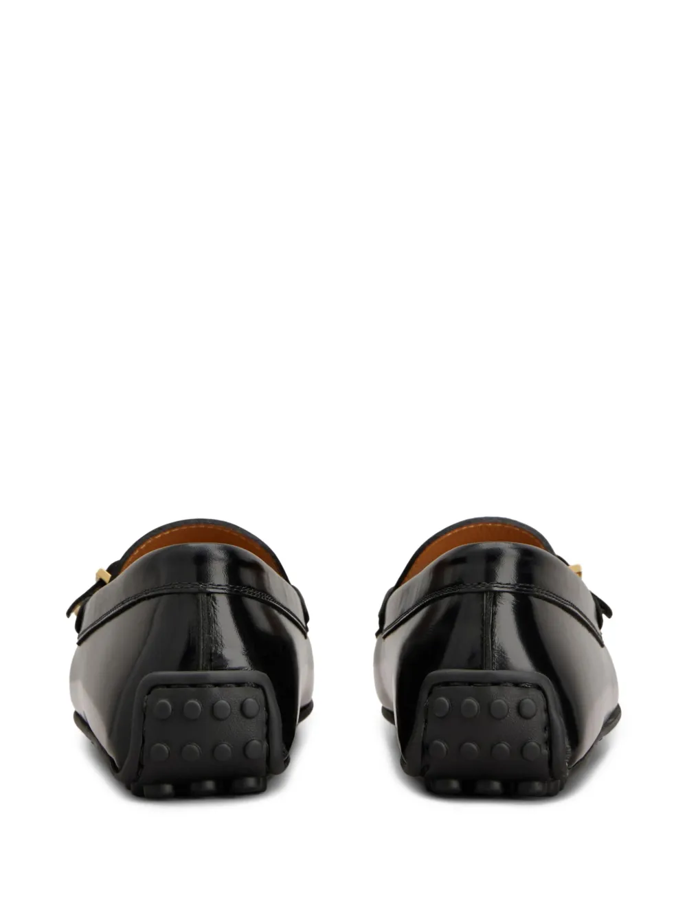 Tod's Leren loafers Zwart