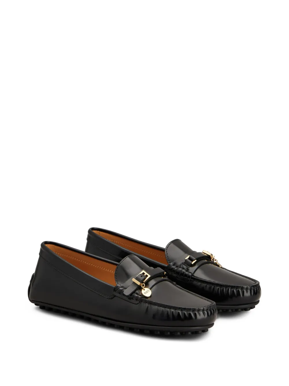 Tod's Leren loafers Zwart