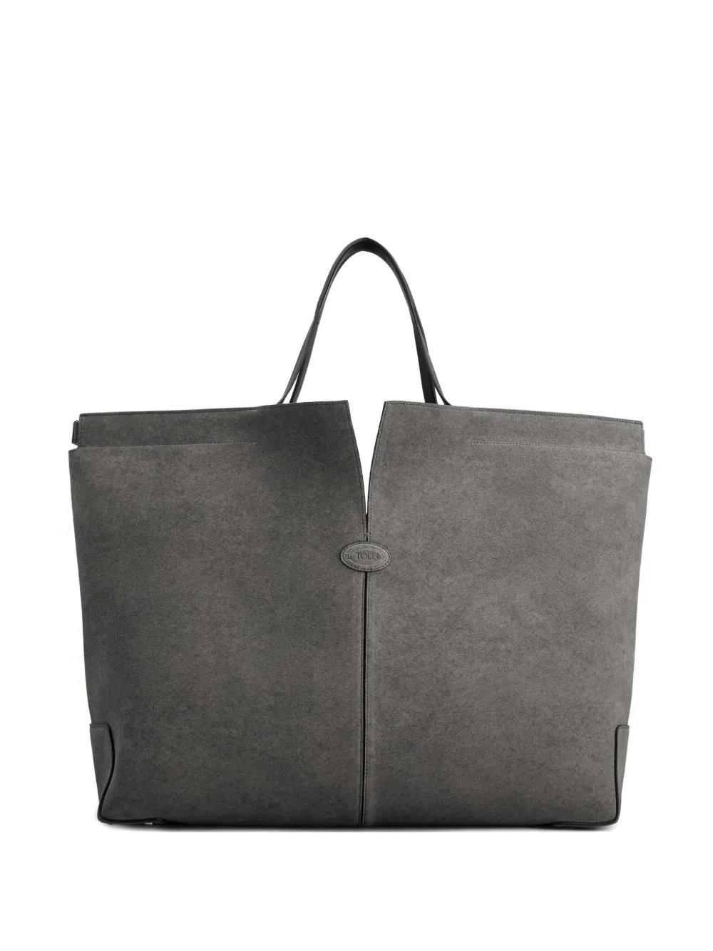 Tod's Di Bag Folio maxi V-geslepen shopper Grijs
