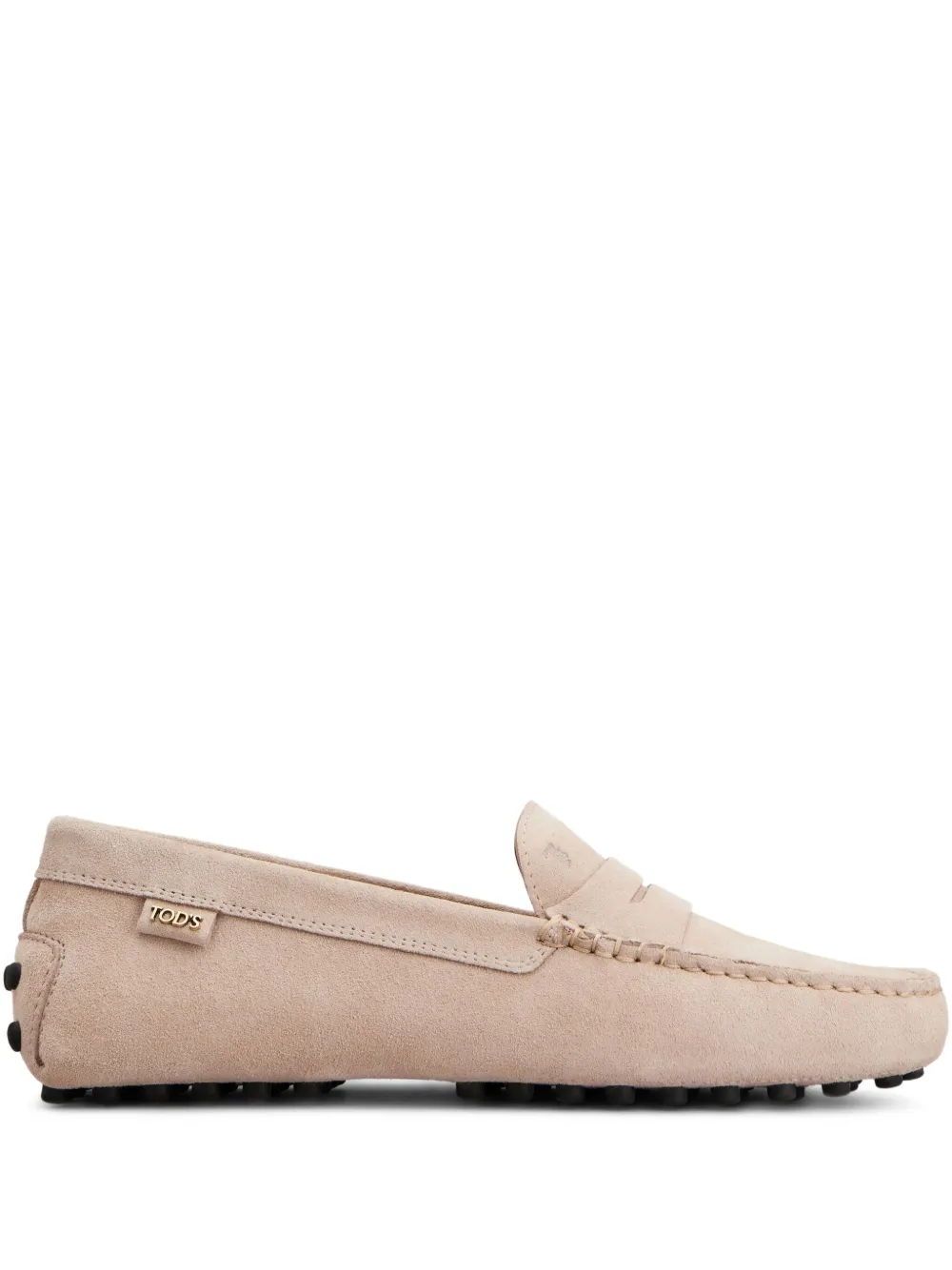 Tod's leather loafers Pink