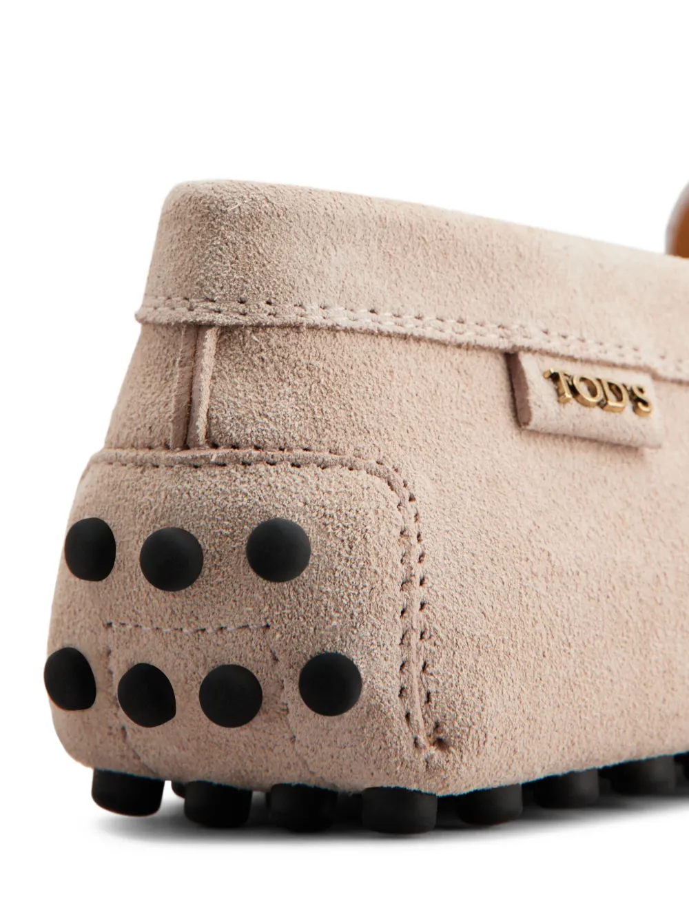 Tod's leather loafers Pink