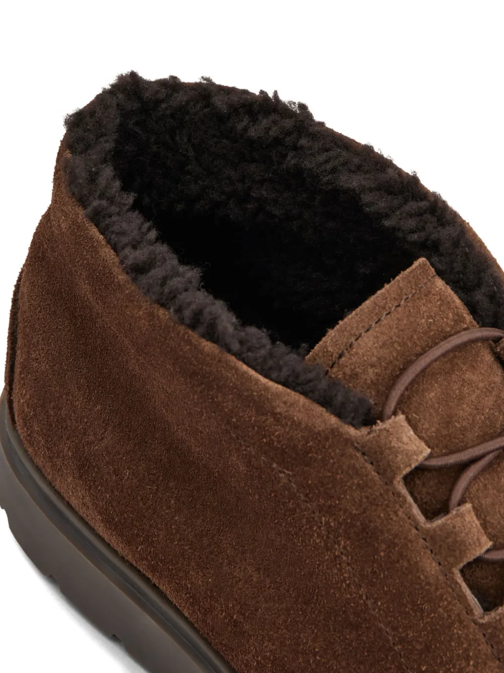 Tod's Suède desert boots Bruin