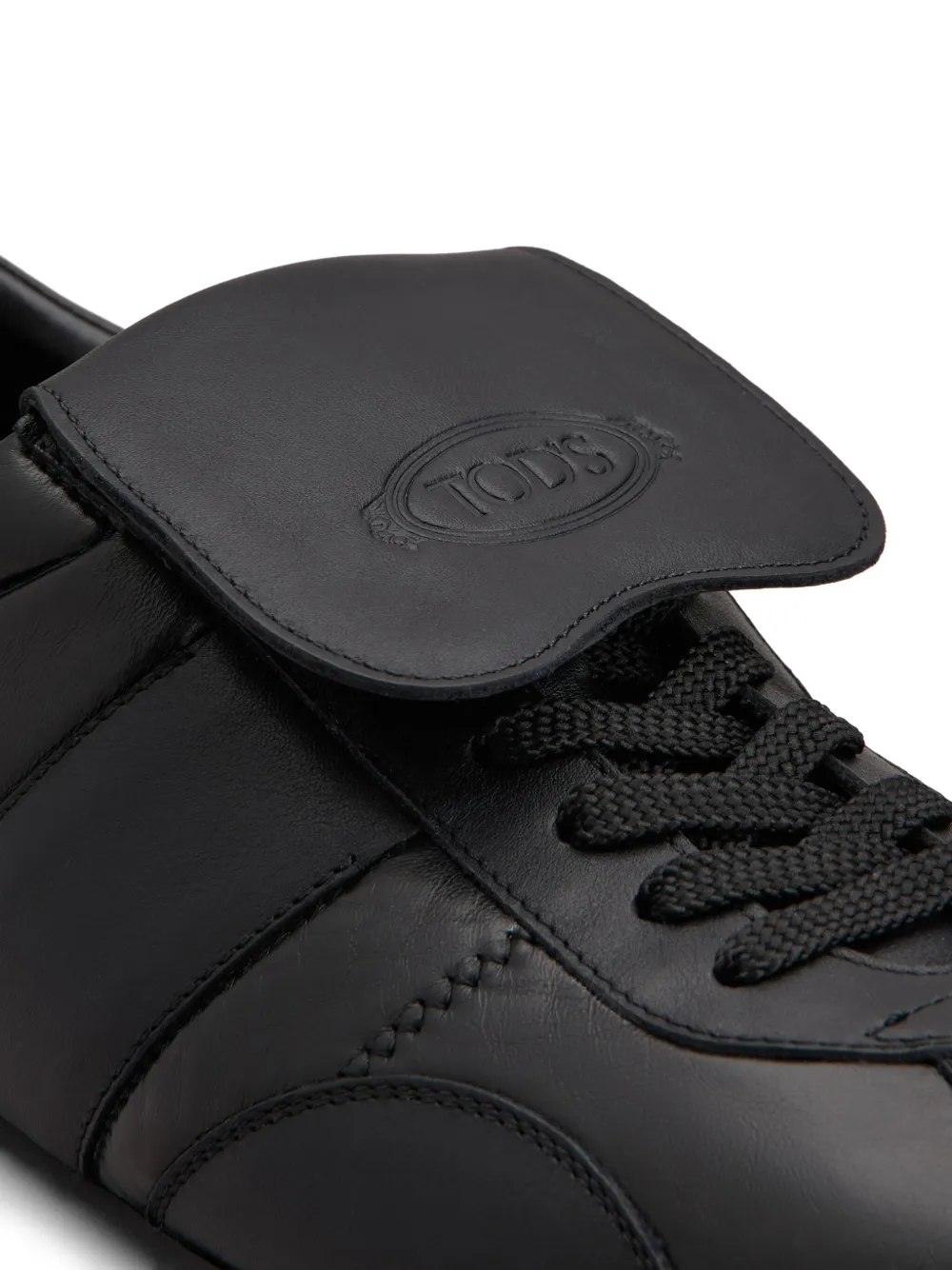 Tod's leather sneakers Black