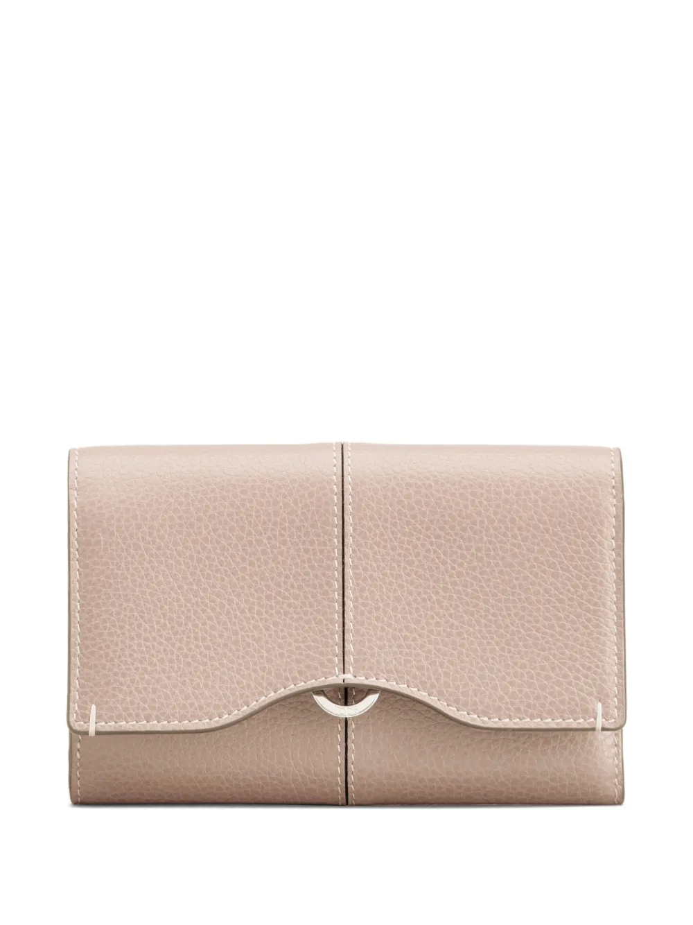 Tod's trifold leather wallet Roze