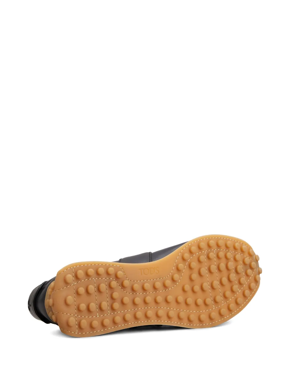 Tod's Leather Lace-up Sneakers In Blue