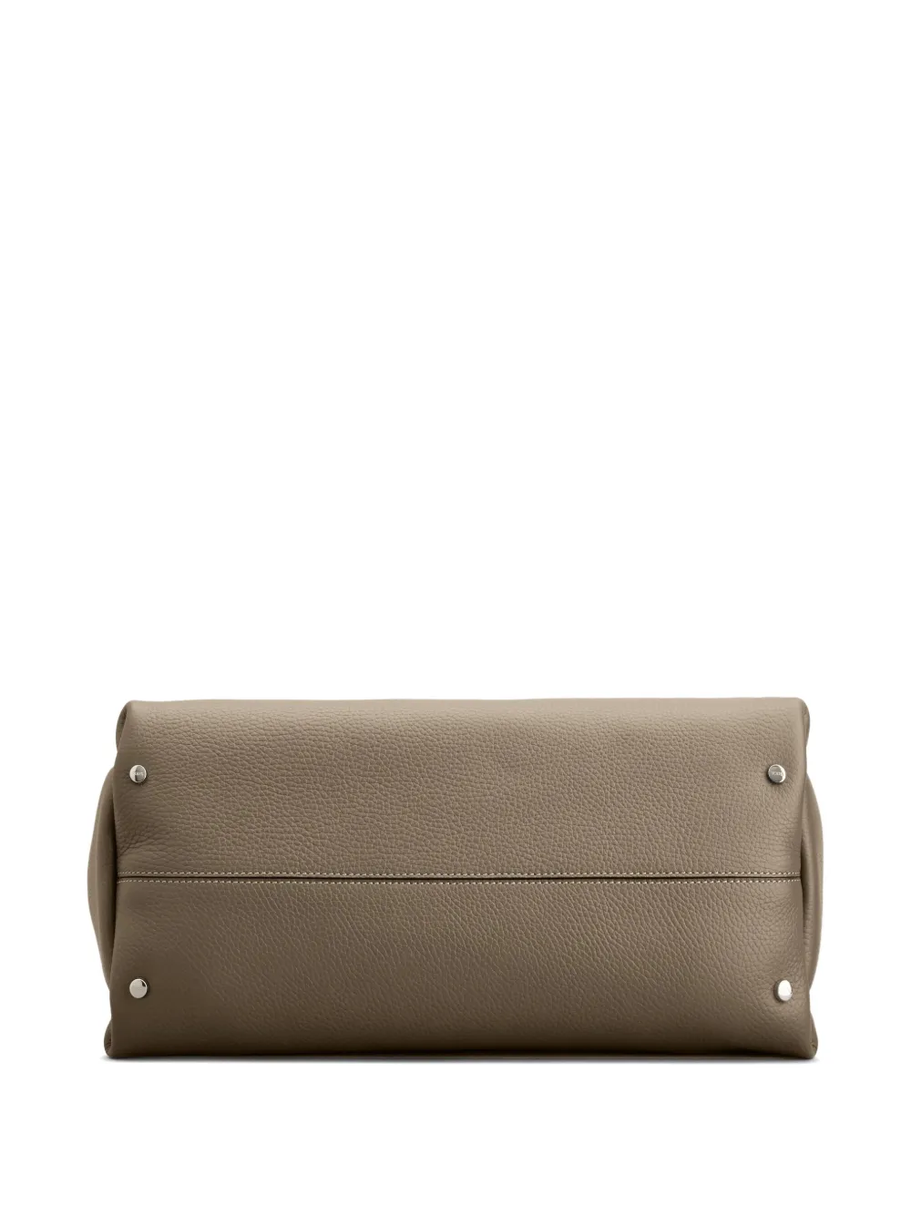 Tod's Two-handle T-plaque Shoulder Bag In Gray
