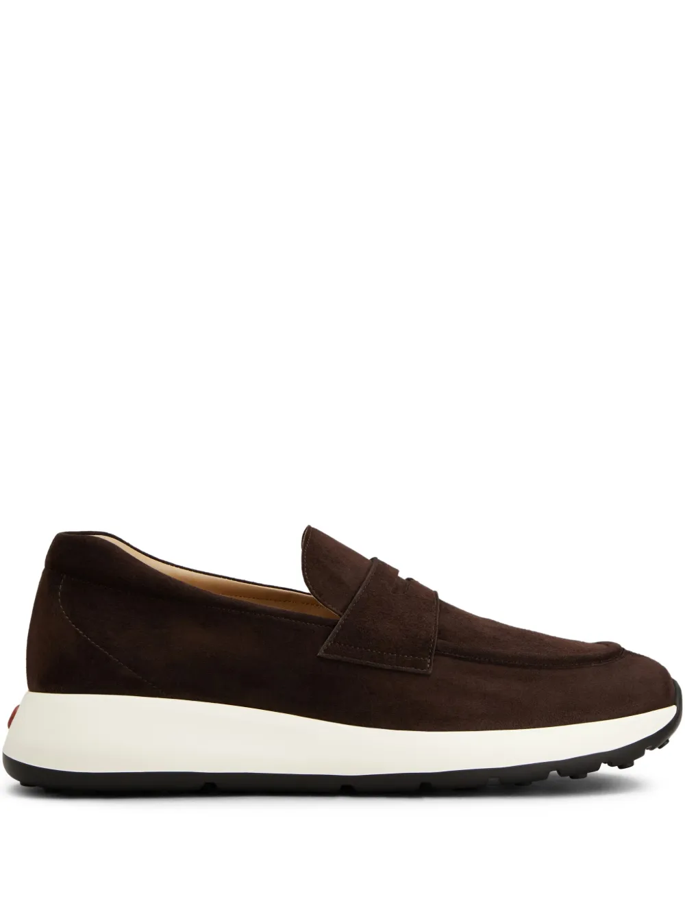 Tod's suede loafers Brown