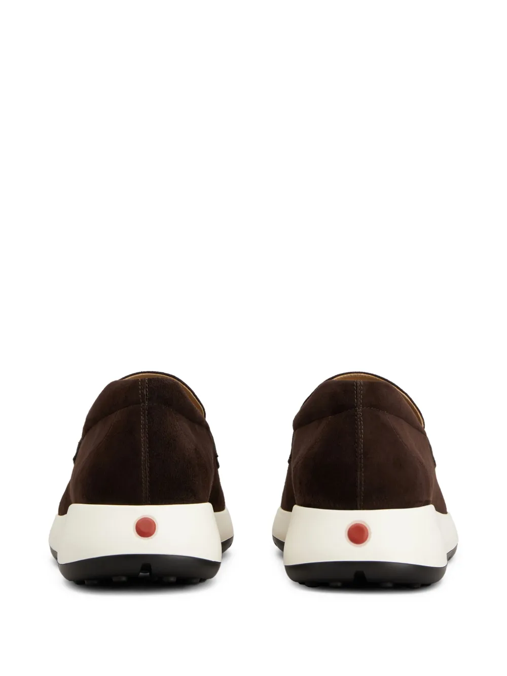 Tod's suede loafers Brown