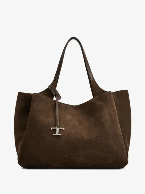 Tod's tote de gamuza mediana