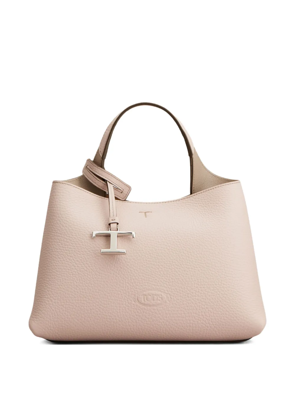Tod's Kleine leren shopper Beige