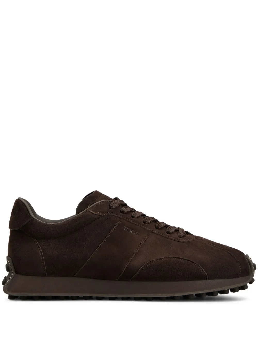 Tod's baskets en daim | marron | Image 1