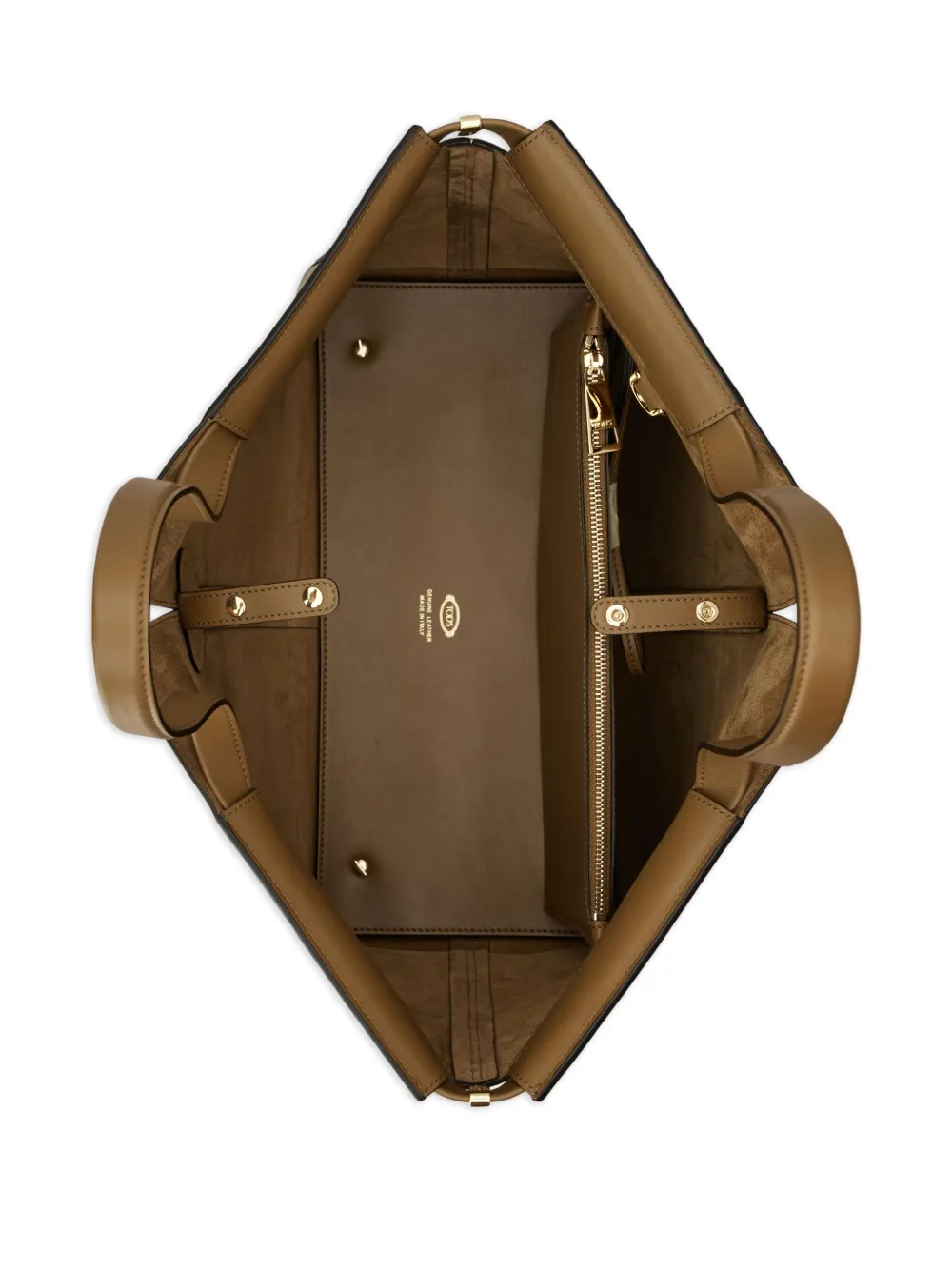 Tod's Kleine-medium Di shopper Bruin