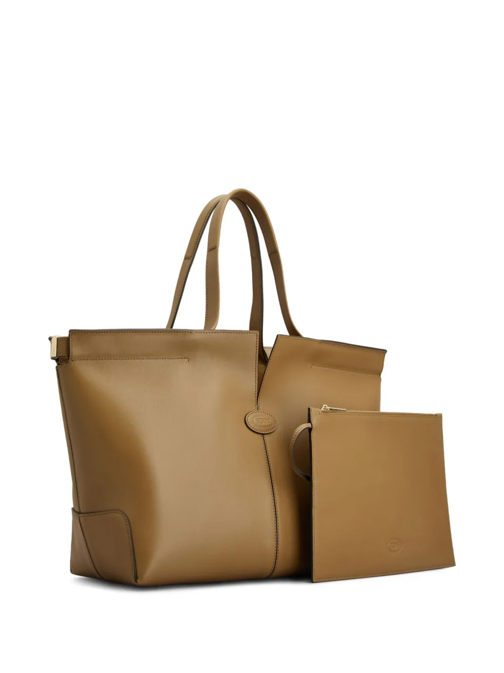 Tod's Kleine-medium Di shopper Bruin