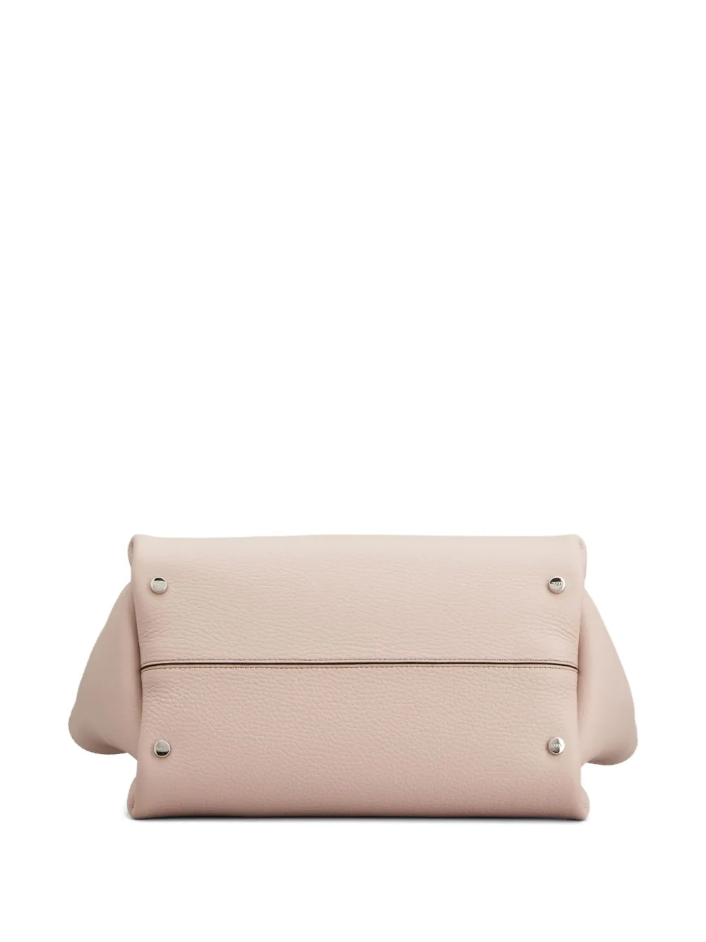 Tod's Leather Tote Bag In Neutral