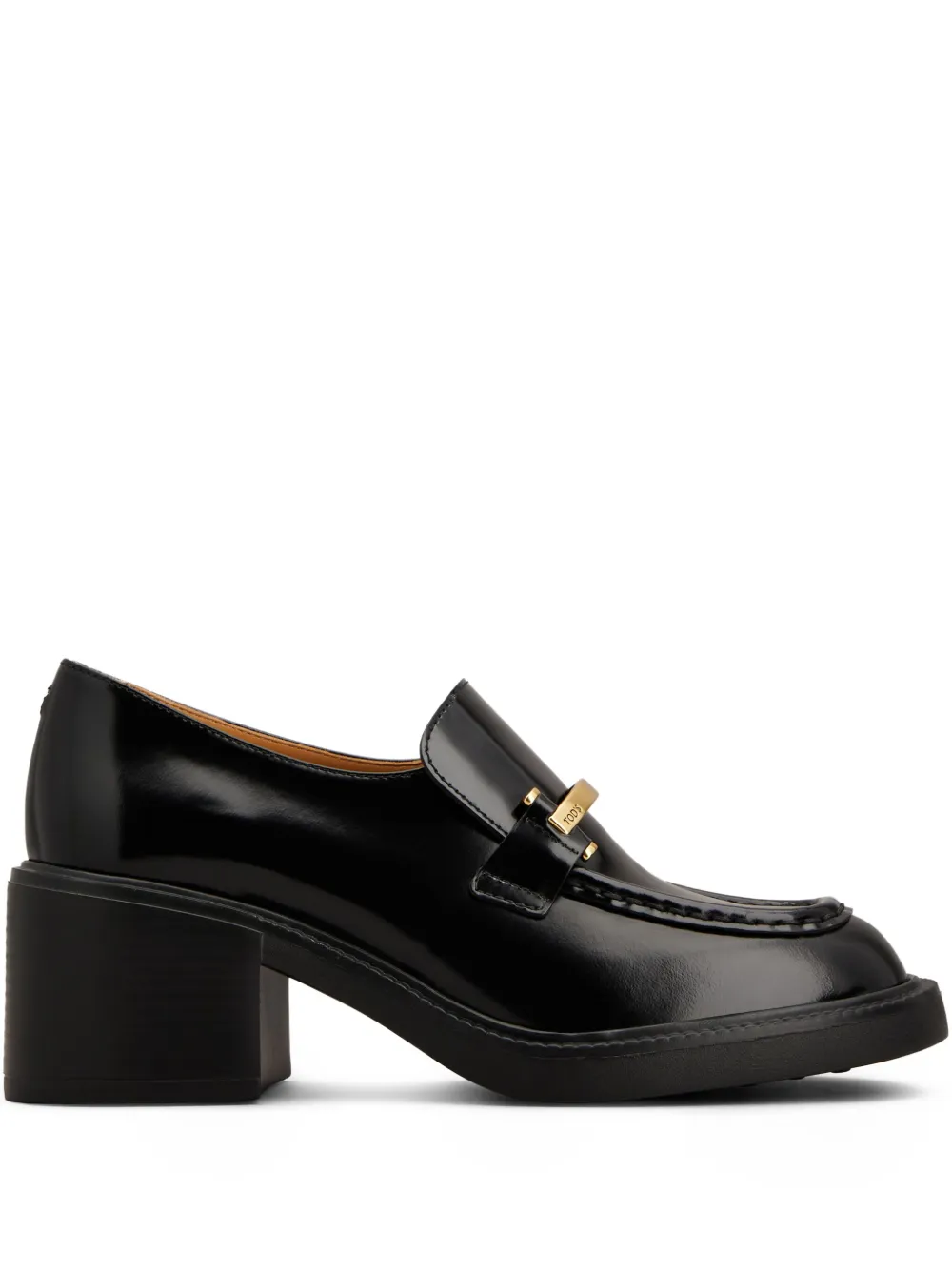 Tod's 60mm leather loafers Black
