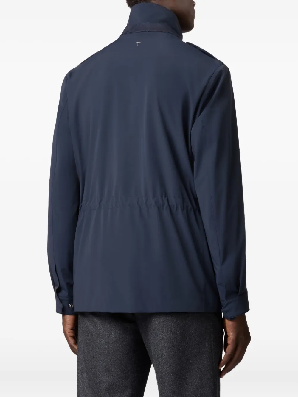 Tod's Multi-pocket Jacket In Blue