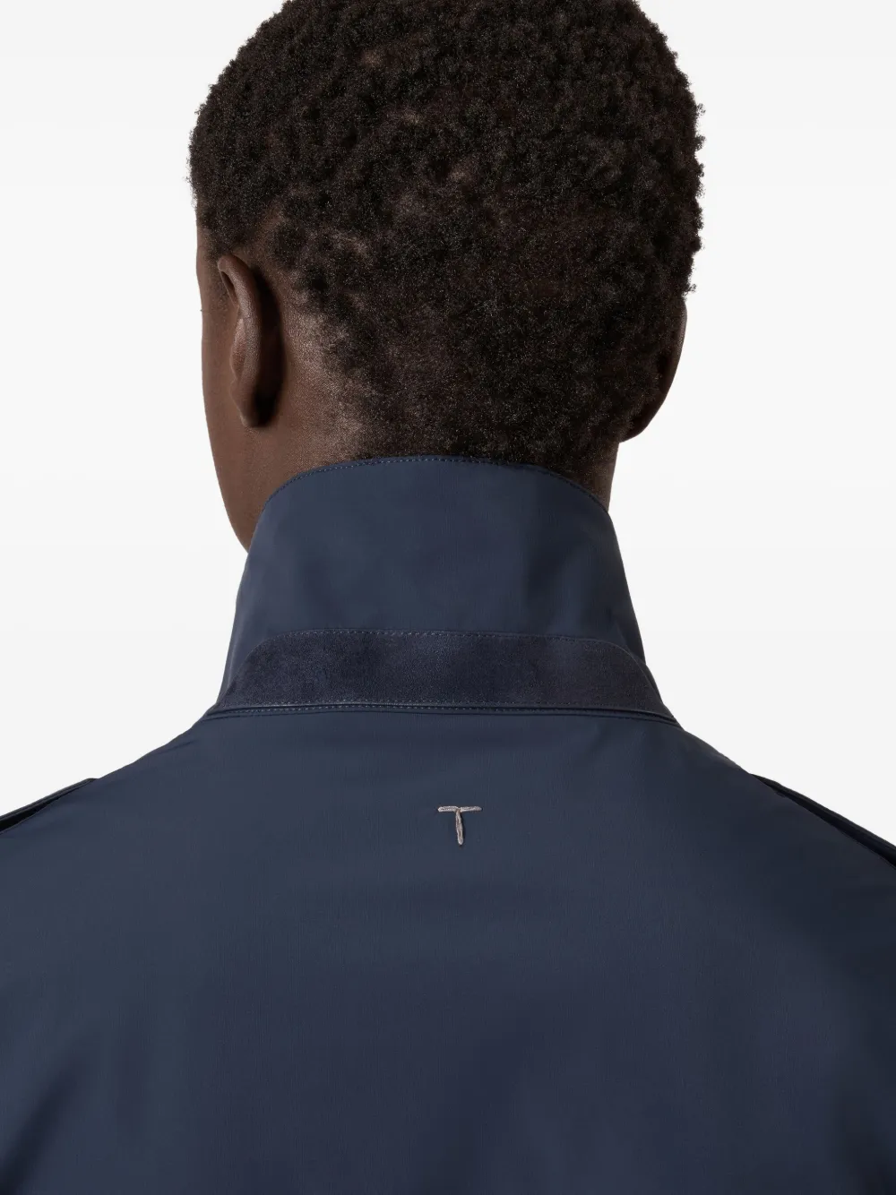 Tod's Multi-pocket Jacket In Blue