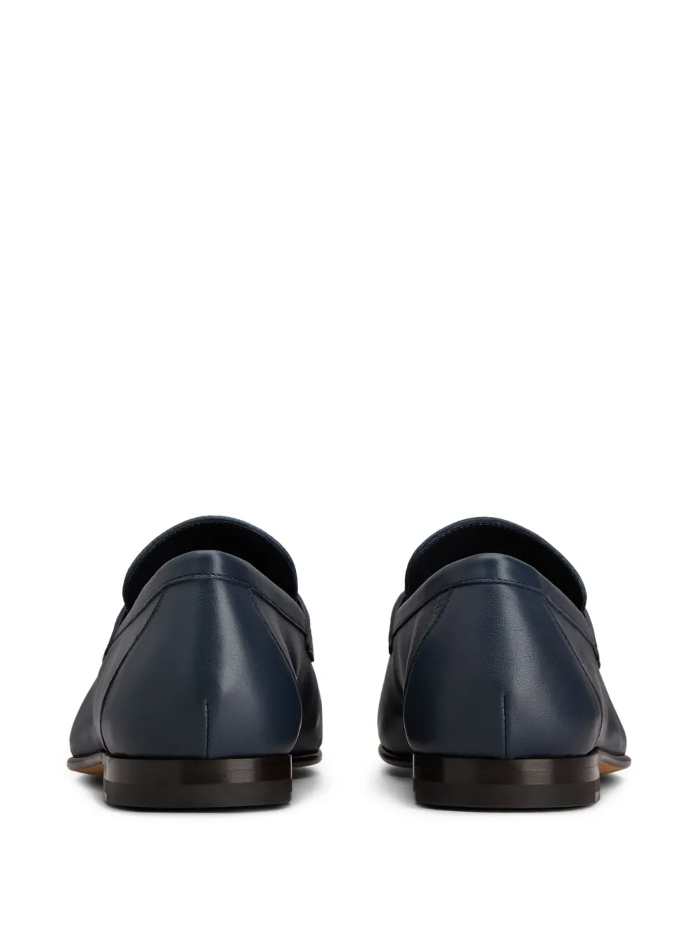 Tod's leather loafers Blue