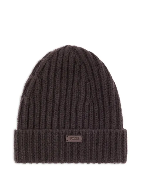 Tod's ribbed-knit beanie