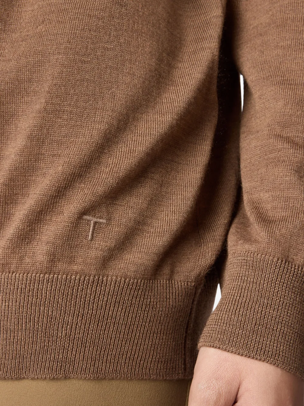 Tod's Vest met knoop Bruin