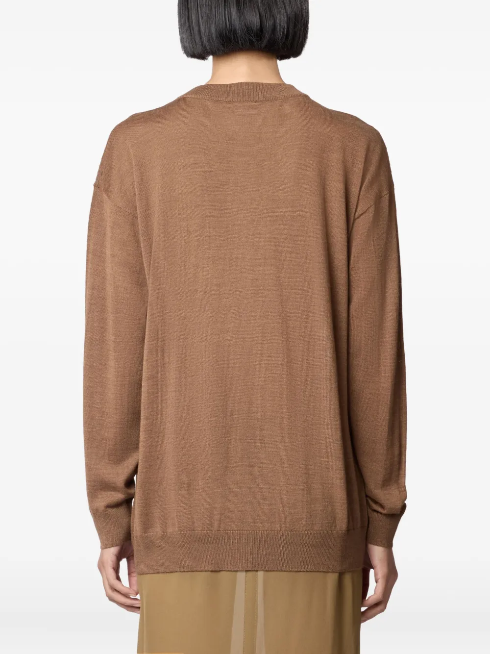 Tod's Vest met knoop Bruin