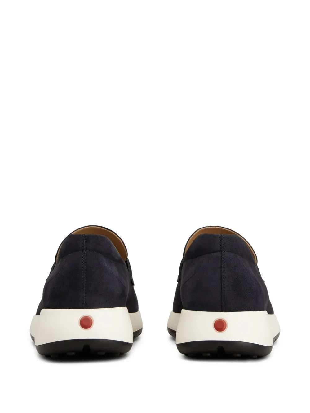 Tod's suede loafers Blue