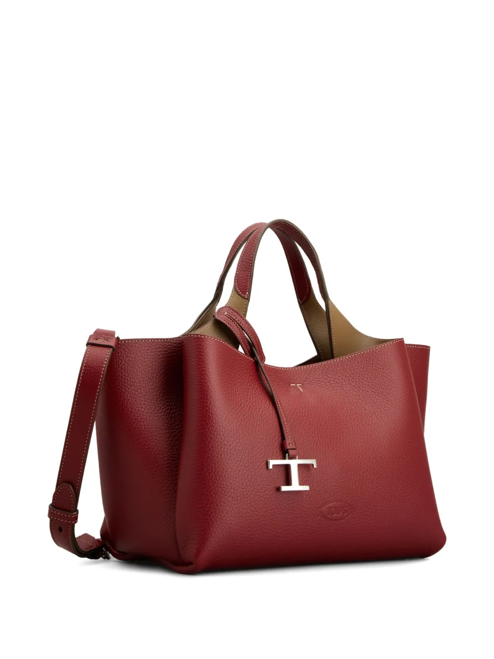 Tod's Saddle shopper Rood