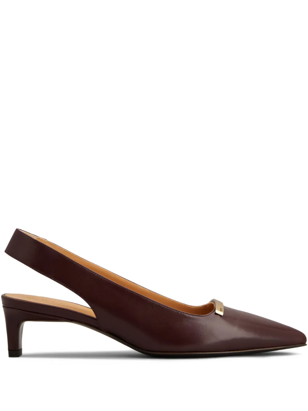 Tod's 40mm leather pumps Red
