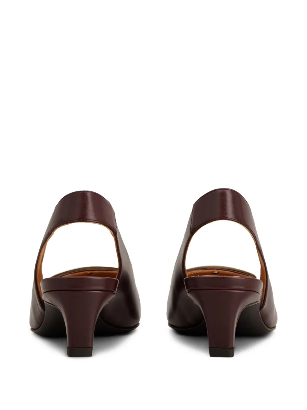 Tod's 40mm leather pumps Red