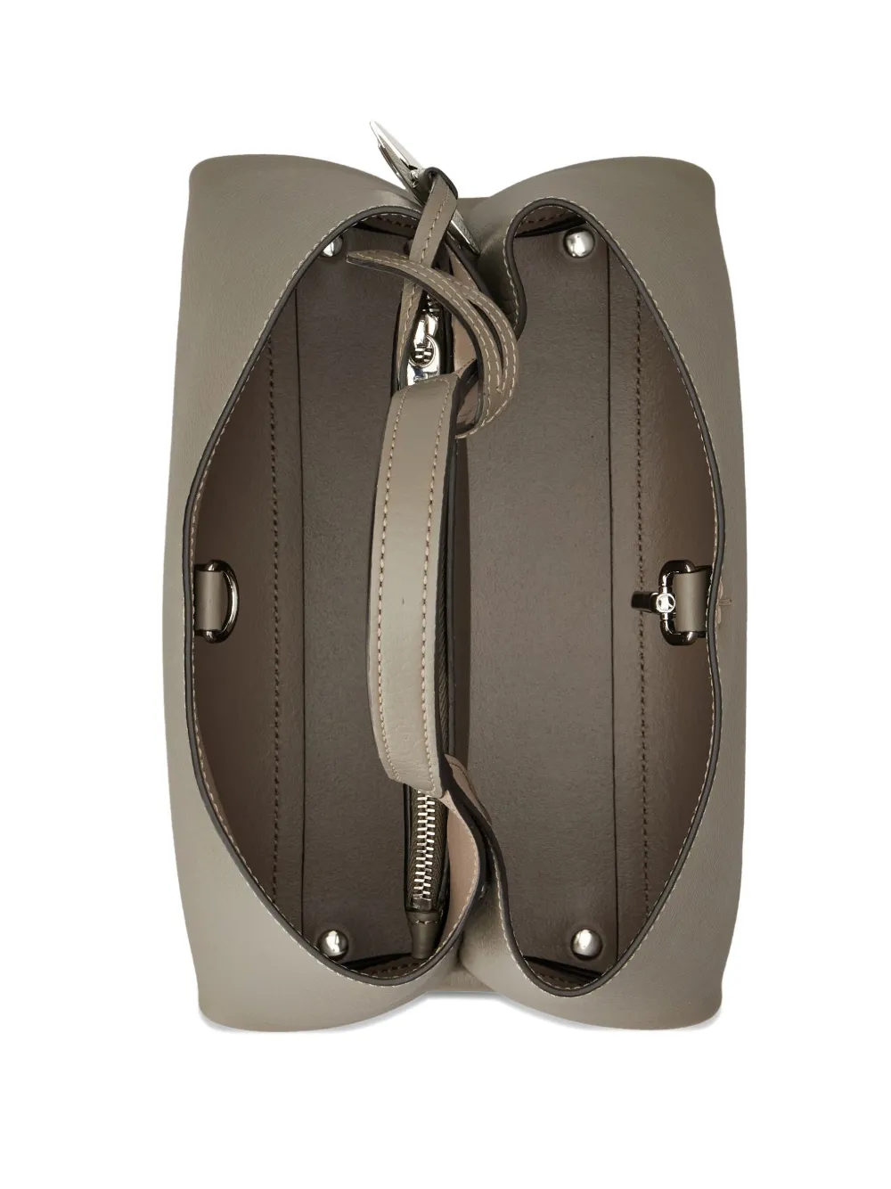 Tod's T-logo leather mini bag Bruin