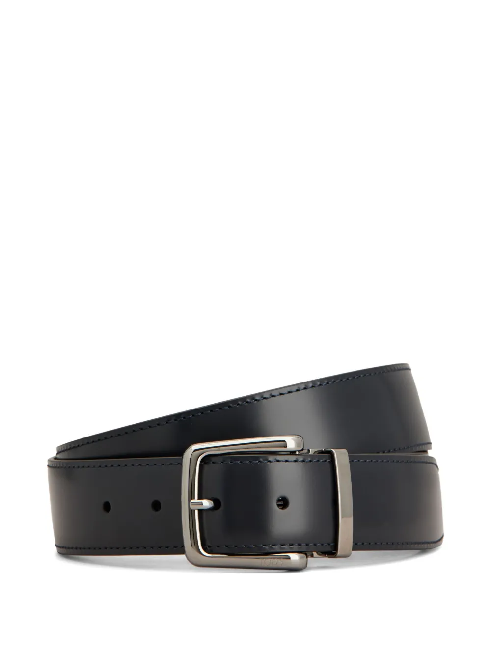 Tod's Reversible Leather Belt In Brown