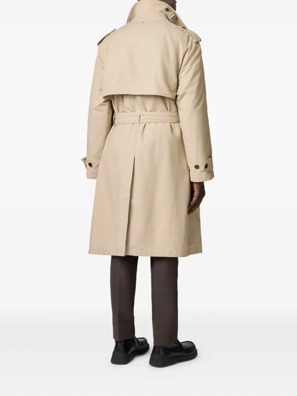 Tod's Trenchcoat met ceintuur Beige