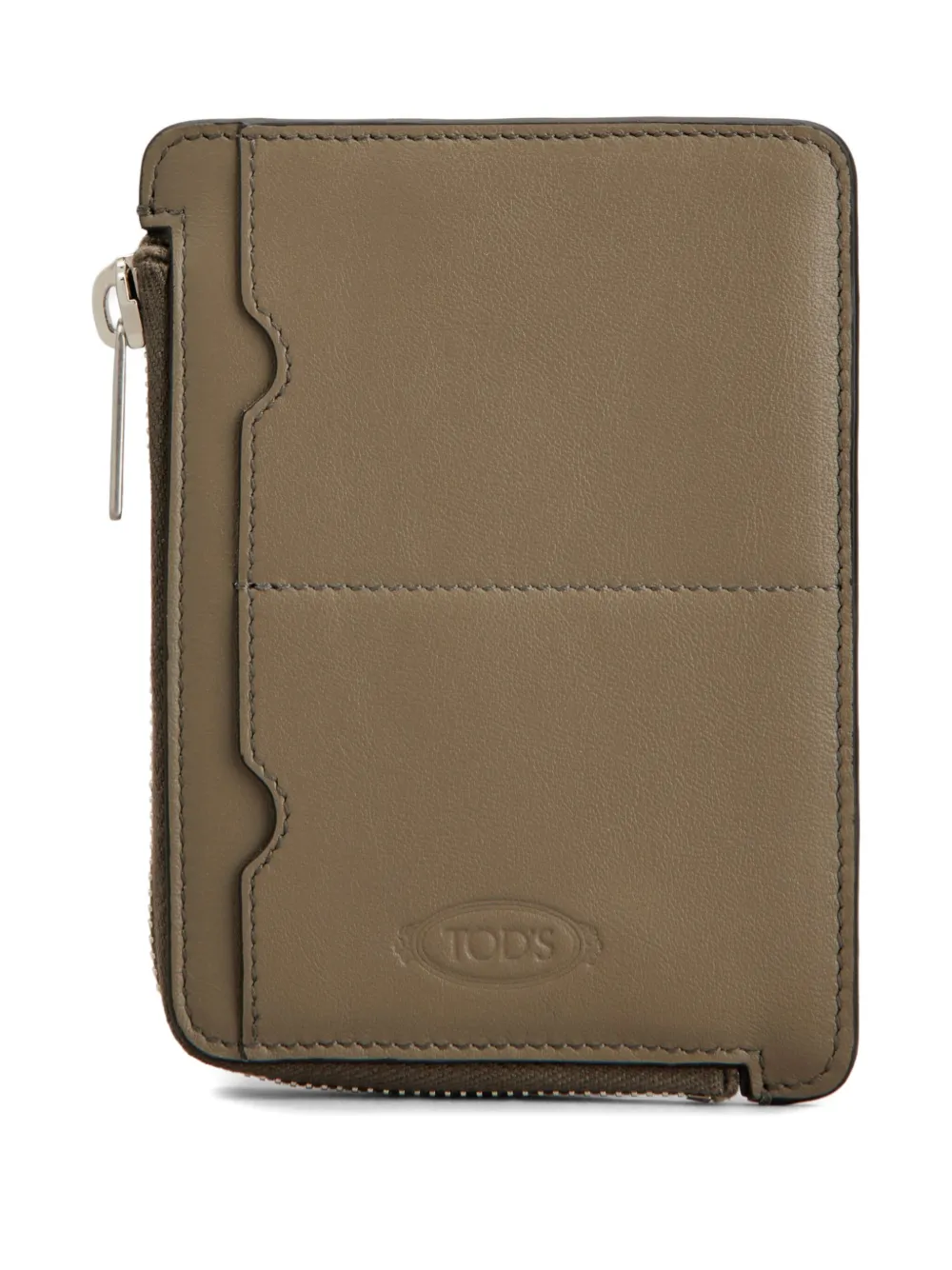 Tod's Leather Wallet In Brown