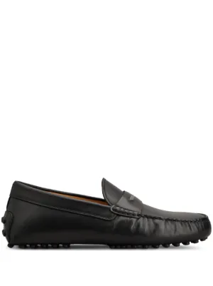 Tod's スエード ローファー | ブラック | FARFETCH JP