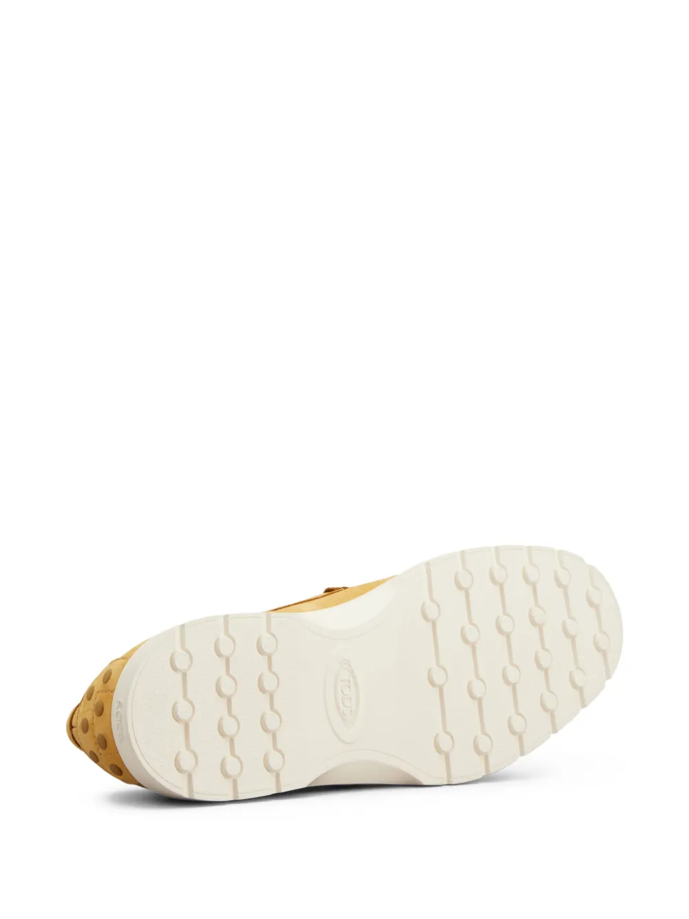 Tod's leather loafers Yellow