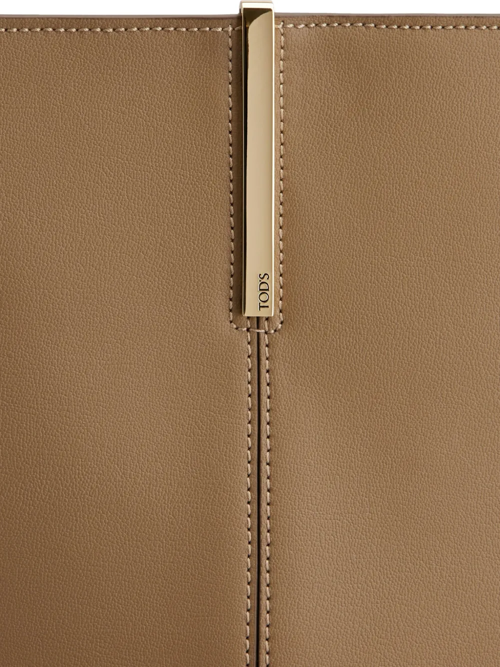 Tod's Medium leren shopper Bruin